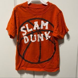 Orange Basketball Shirt 4T